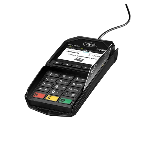 Ingenico DESK 1600 – Countertop PIN Pad for Retail & Restaurants